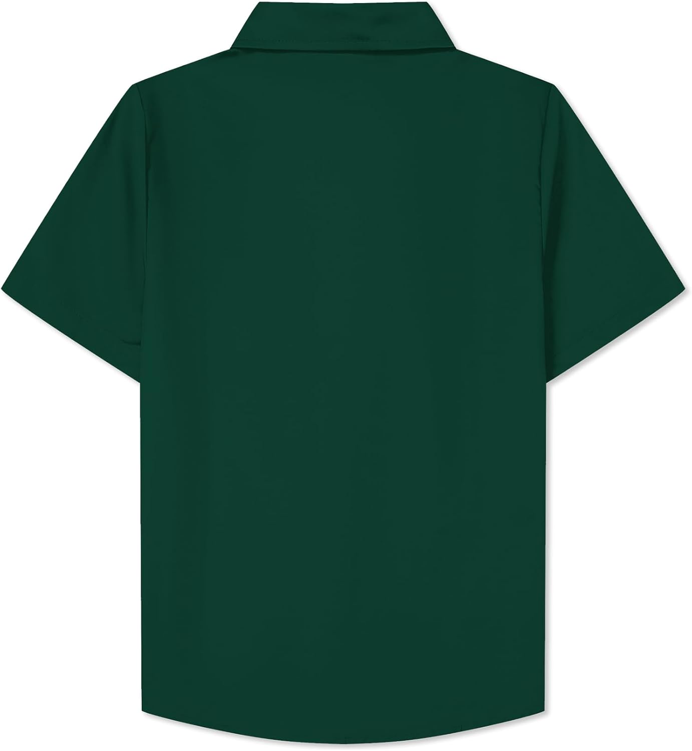 Mens & Boys Cotton Short Sleeve Casual Button Down Shirts, 12 Months - Men 2XL