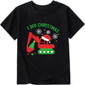 Toddler Boy Girl Christmas Shirt Kid Ugly Xmas Tshirt Cotton Short Sleeve Tee Top 2-10 Years