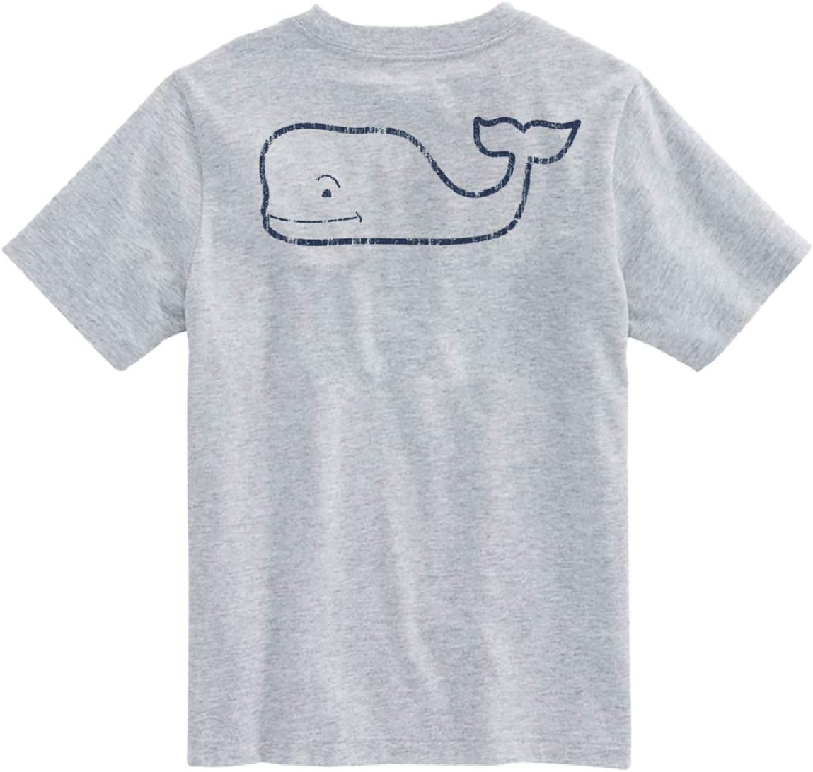 Boys' Short Sleeve Vintage Whale Pocket T-Shirt