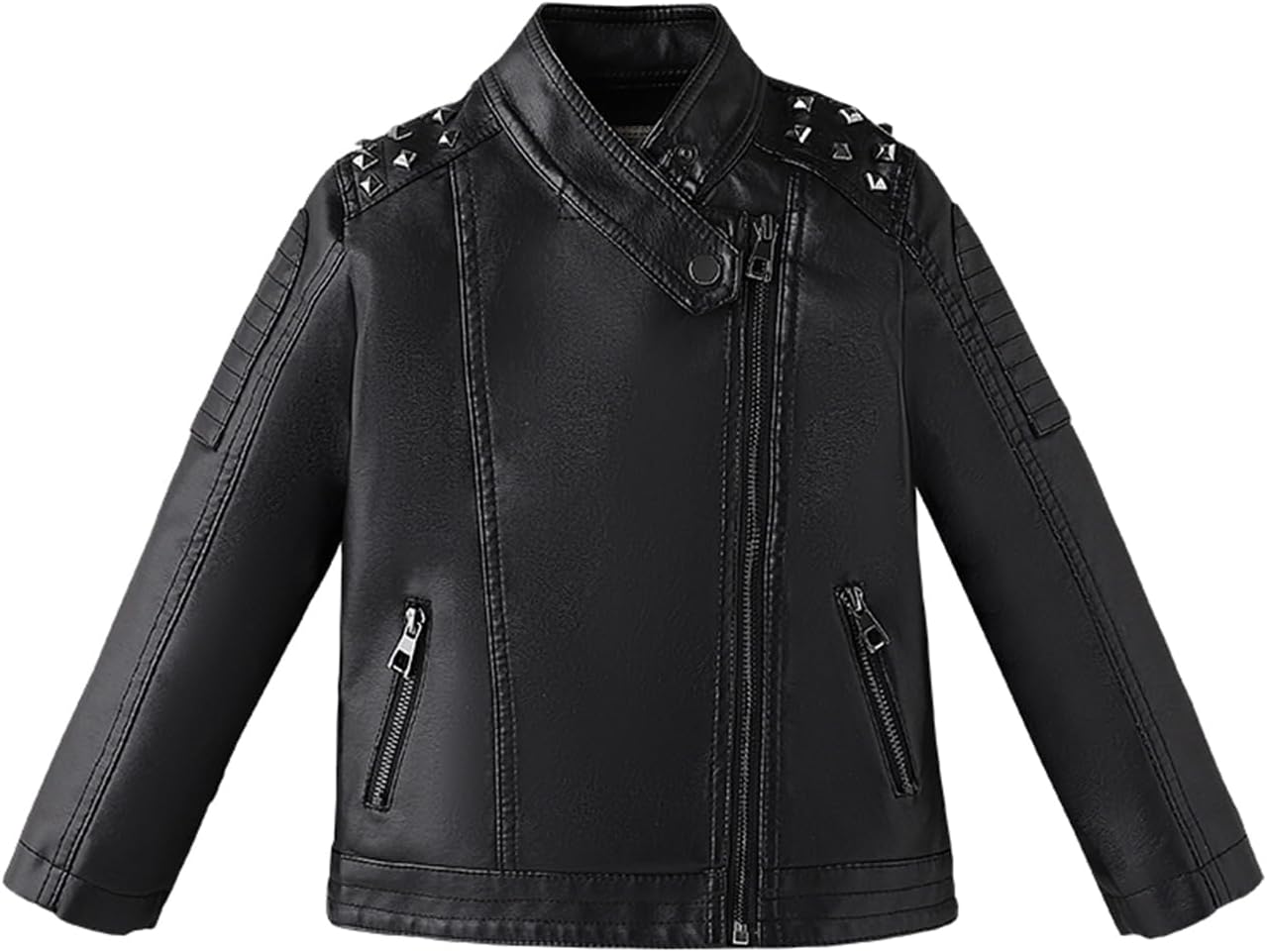 Winter Girl For 15 16 Years Pu Leather Fleece Jackets Motorcycle Boys Biker Coat