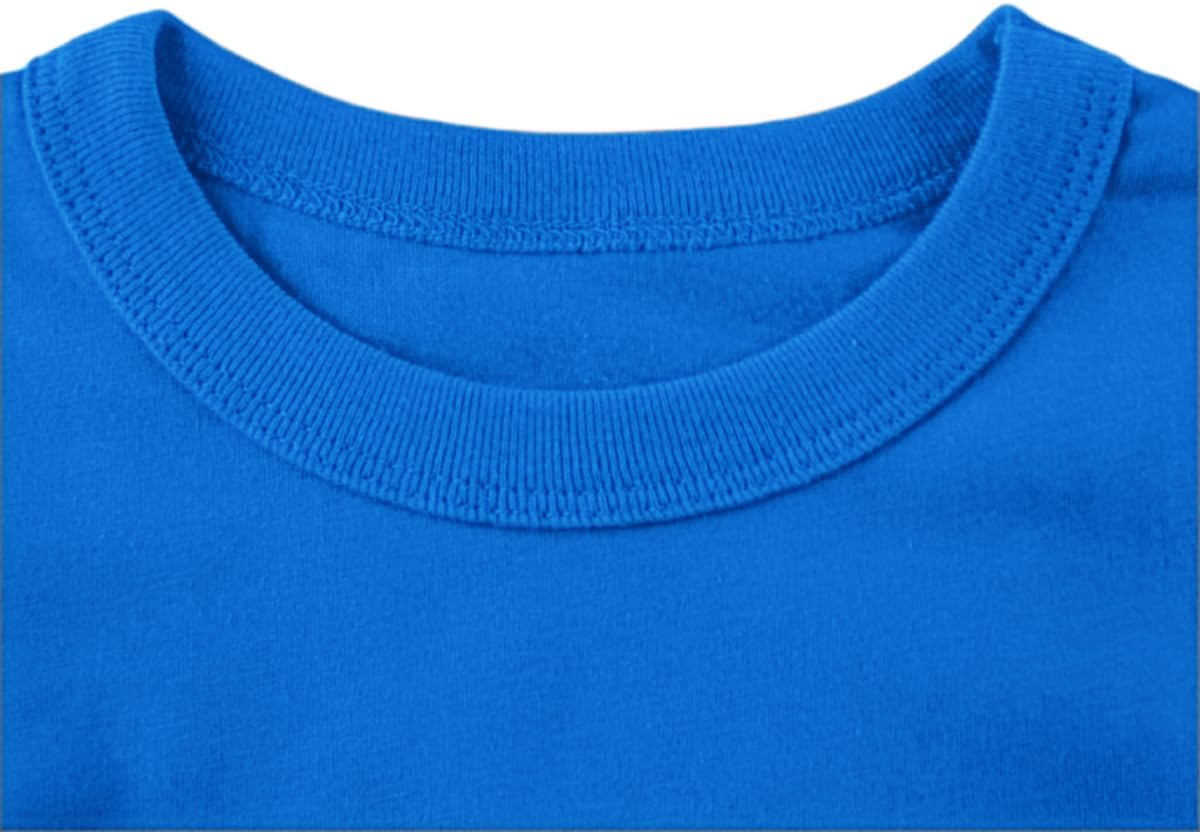 Kids' Short-Sleeve T-Shirt Crewneck Active Tee 100% Cotton Causal Tops﻿ for Girl Boy Toddler