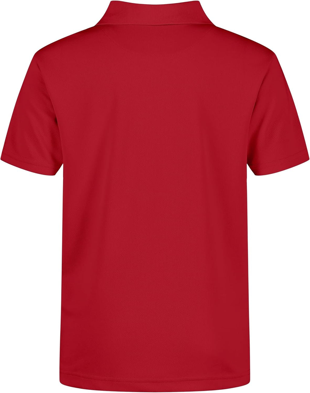 Boys' School Uniform Short Sleeve  Shirt, Button Closure, Moisture Wicking Performance Material
