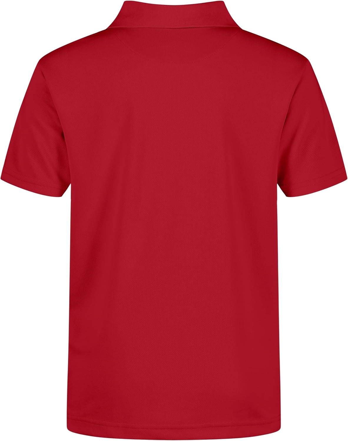 Boys' School Uniform Short Sleeve  Shirt, Button Closure, Moisture Wicking Performance Material