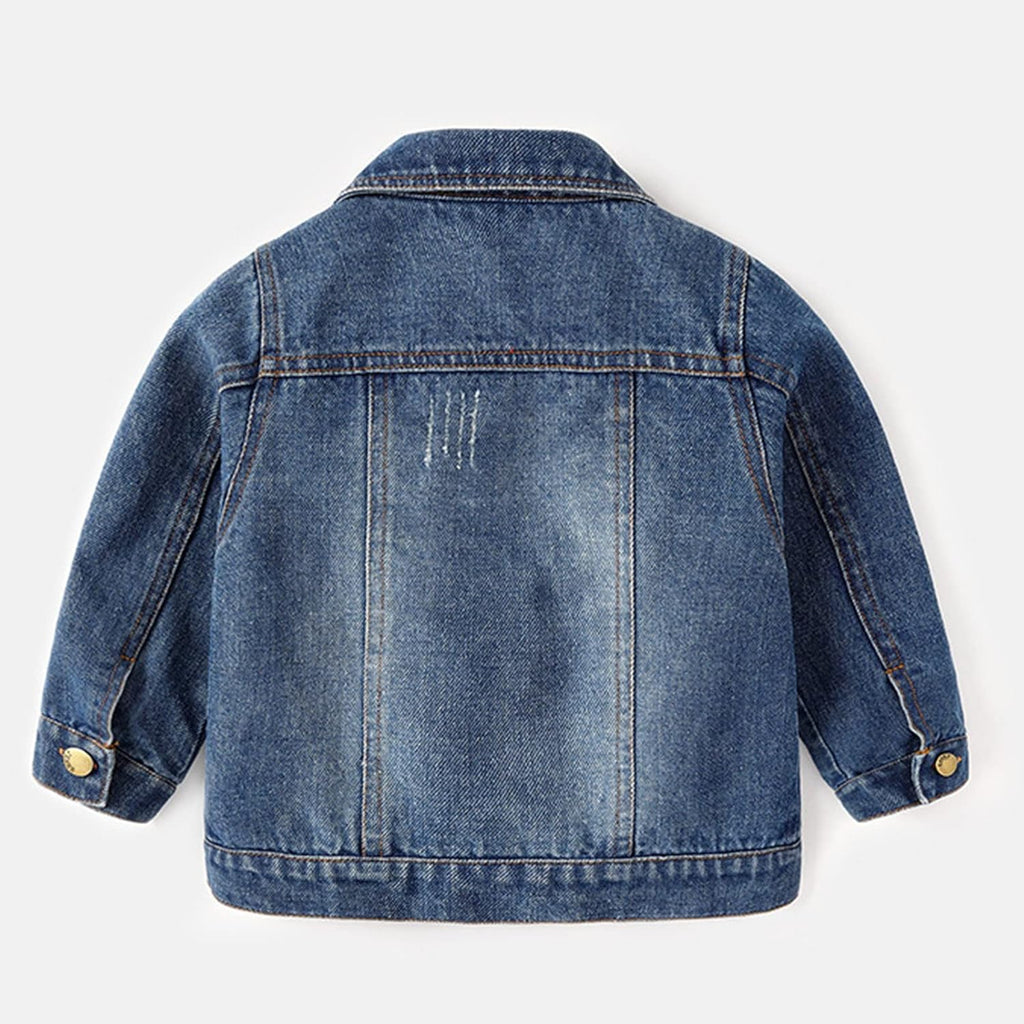 Jean Jacket for Girls Kids & Toddler Girls' Spring Button Down Outfit Boys Denim Jackets Outerwear