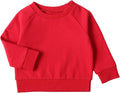 Toddler Baby Pullover Sweatshirt,Long Sleeve Infant Boy Girl Crewneck Active Tshirts 6 Month-3Y