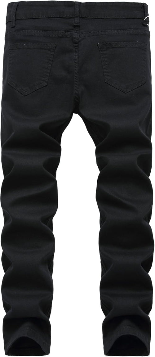 Boy's Skinny Fit Stretch Fashion Jeans Pants
