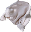 Toddler Baby Girl Boy Sweater Fall Winter Warm Long Sleeve Knit Oversized Sweater