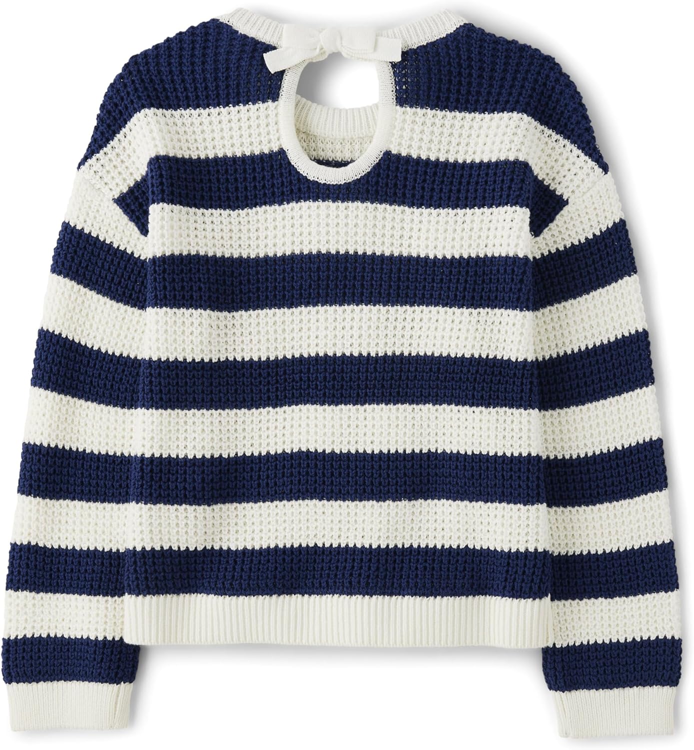 Girls' Tie Back Pull Over Sweater