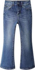 Girls Jeans, 18M-14T Wide Size Range Bell-Bottomed Micro Flared Stretchy Denim Pants