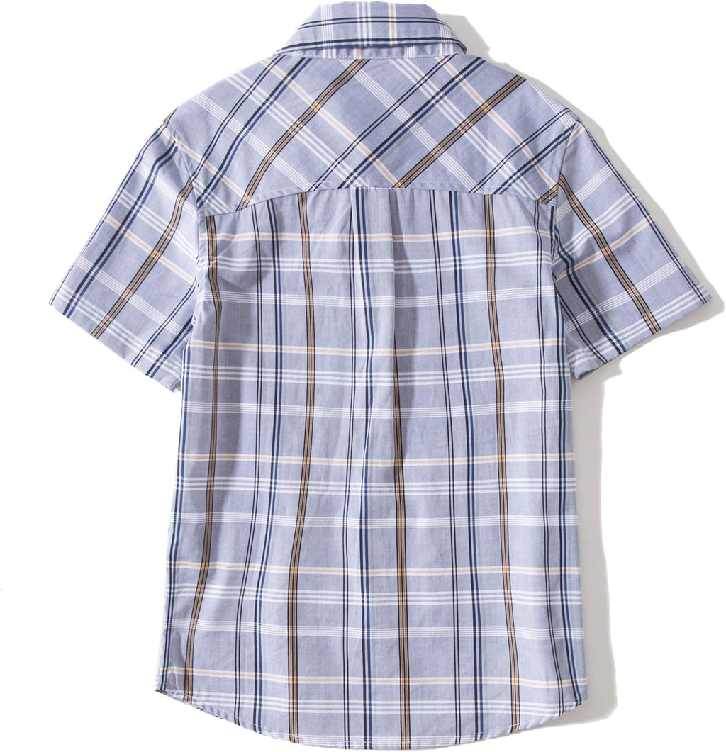 Boys' Short Sleeve Button Down Woven Shirt