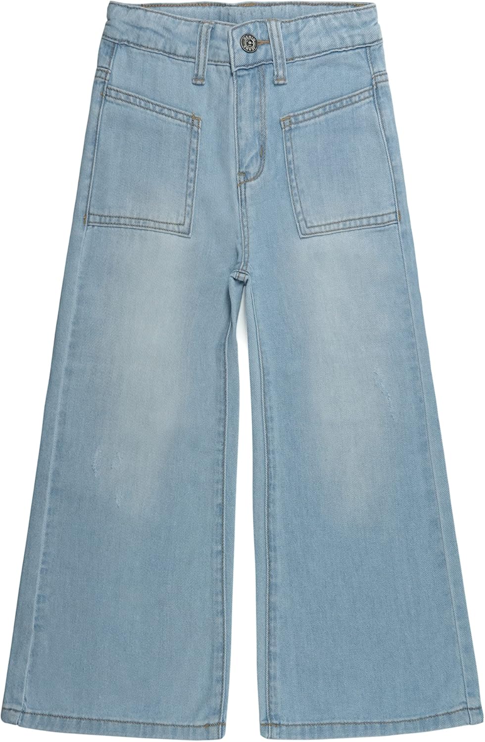 Girls Flare Jeans,Little Big Girl Bell Bottom Summer Denim Pants