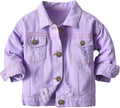 Classic Kids Toddler Baby Boys & Girls Casual Outwear Denim Jacket