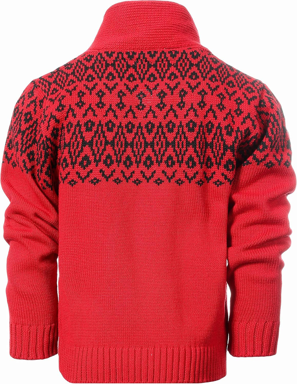Kids and Boys 100% Cotton Pullover Knitted Sweater with Toggle Button Closure