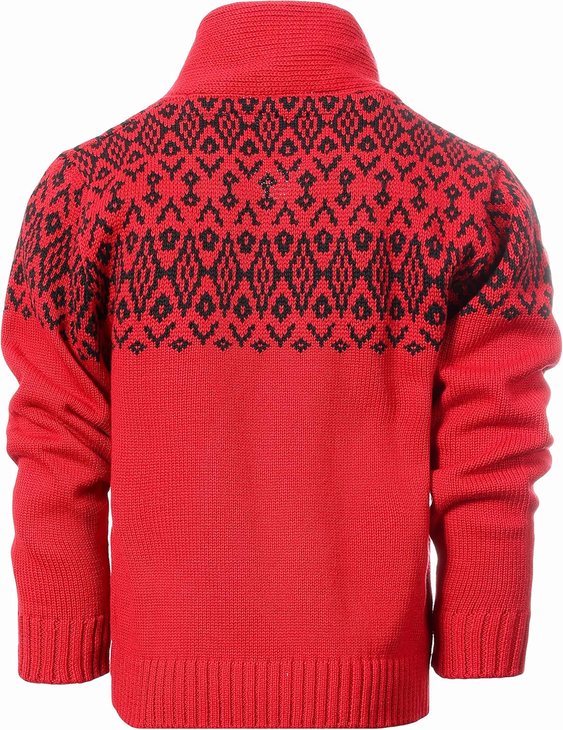 Kids and Boys 100% Cotton Pullover Knitted Sweater with Toggle Button Closure