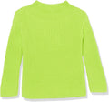 Girls and Toddlers' Modern Wide-Neck Pullover Sweater