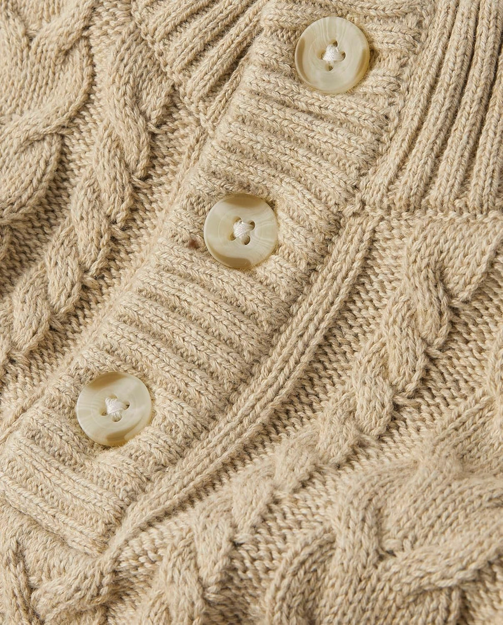 Boys' and Toddler Long Sleeve Cable Knit Sweaters