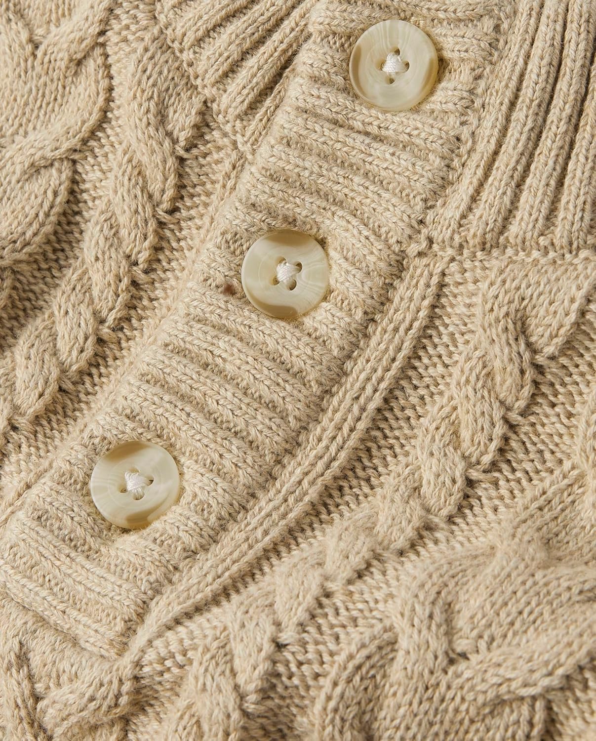 Boys' and Toddler Long Sleeve Cable Knit Sweaters