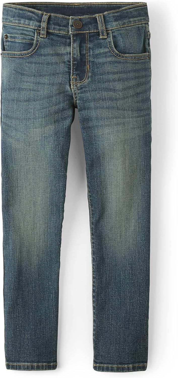 Boys' Stretch Straight Leg Jeans