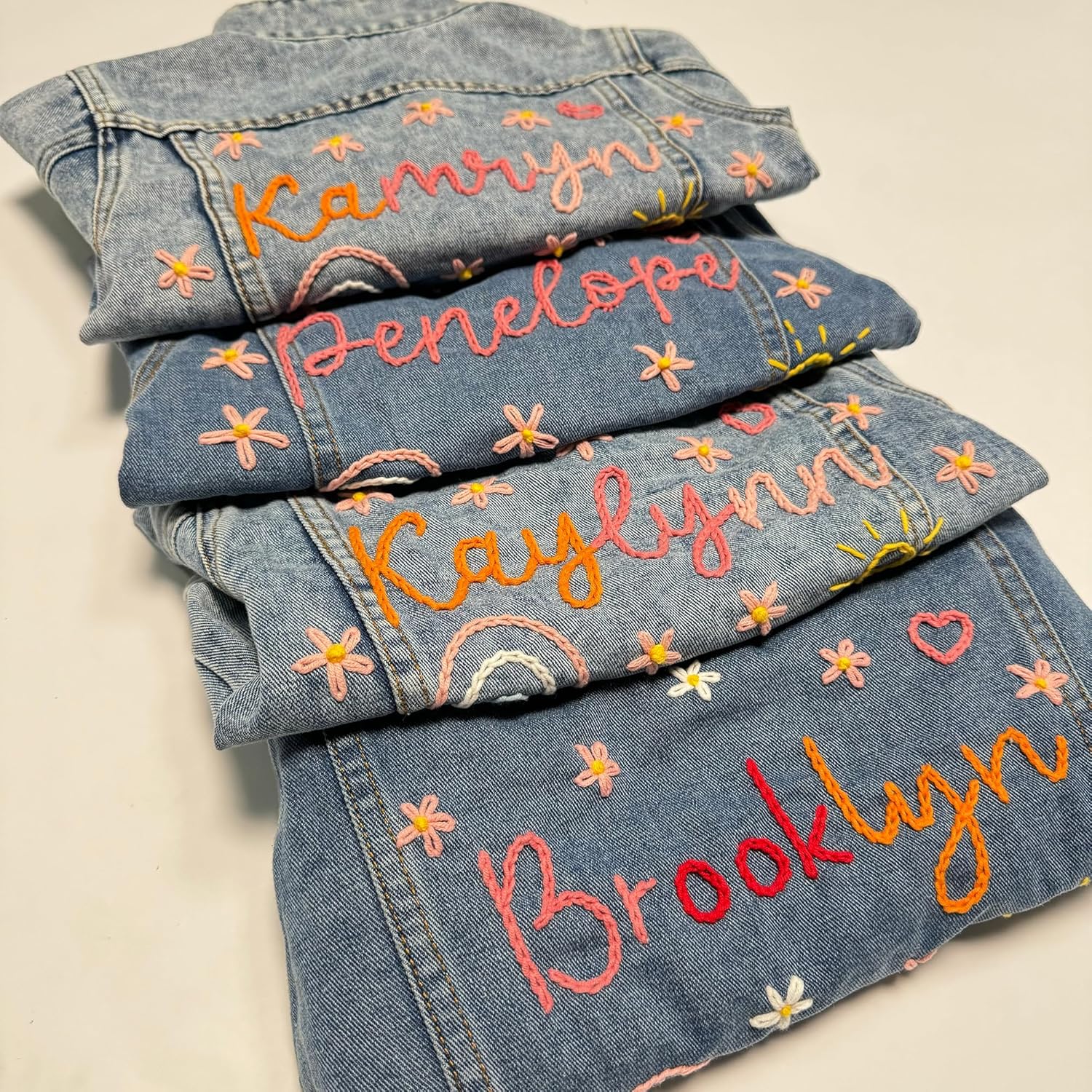 Personalized Denim Jacket for Babies and Toddlers, Custom Baby Jacket with Name, Ideal Gift for Baby Showers or Birthdays